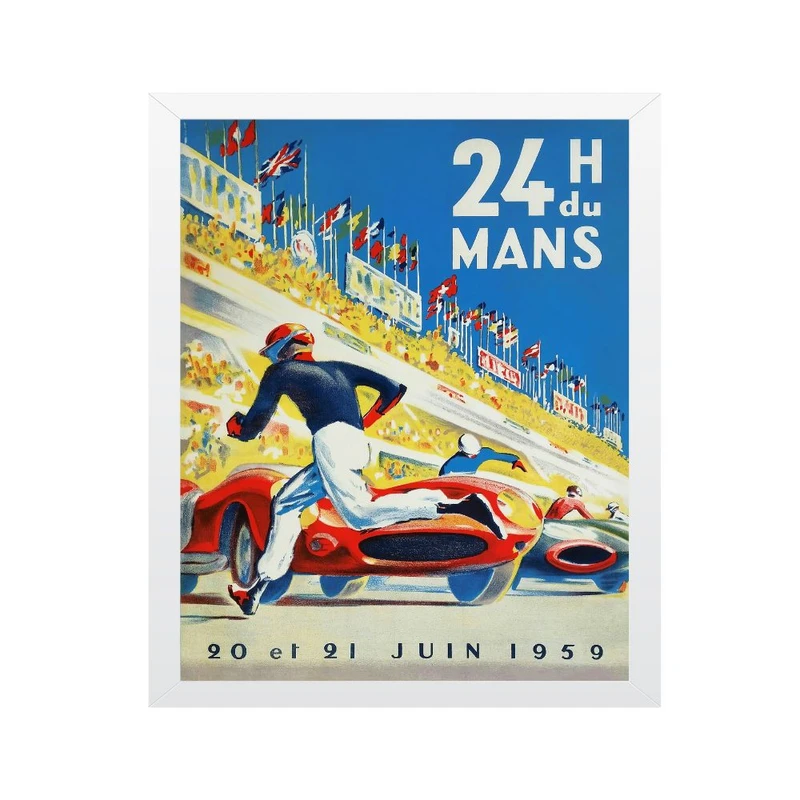 تابلو مدل 24 ساعته چاپ لومان فرانسه هنر