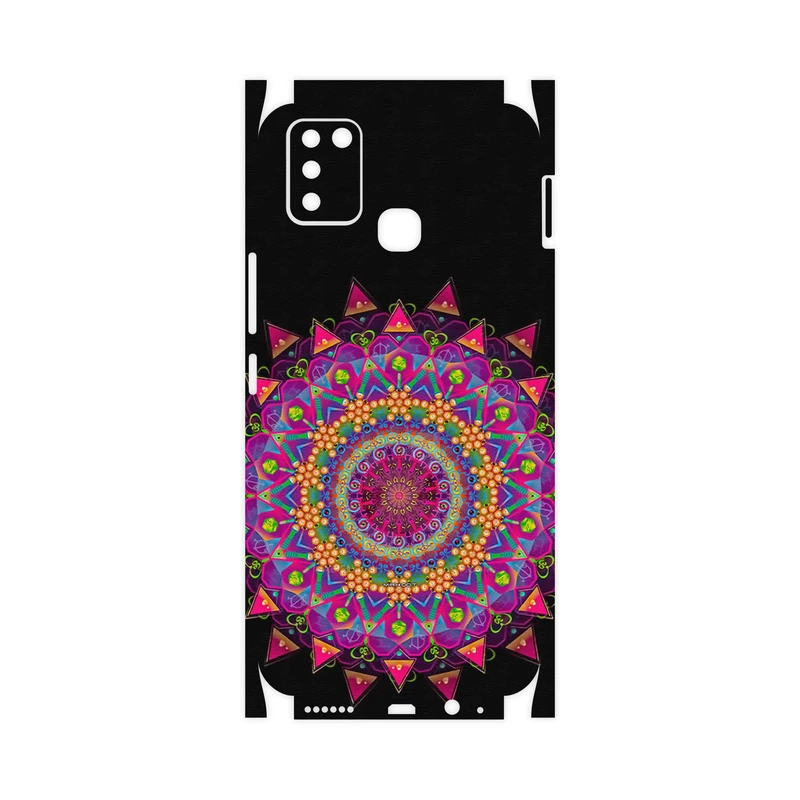 برچسب پوششی ماهوت مدل Mandala Design 5-FullSkin مناسب برای گوشی موبایل اینفینیکس Smart 6 X657B