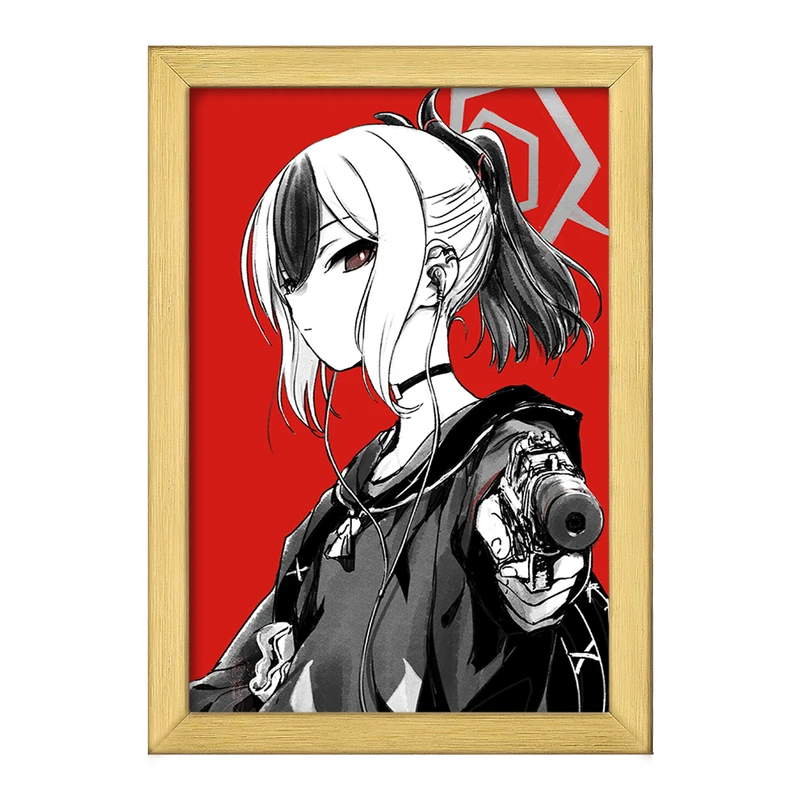 تابلو خندالو طرح بازی آرشیو آبی (Blue Archive) کد 34393