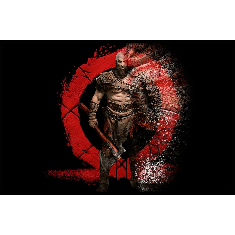 ماوس پد مخصوص بازی طرح god of war مدل 10360