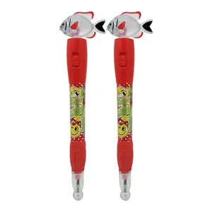 خودکار مدل ماهی چراغدار کد FISH-653 بسته 2 عددی