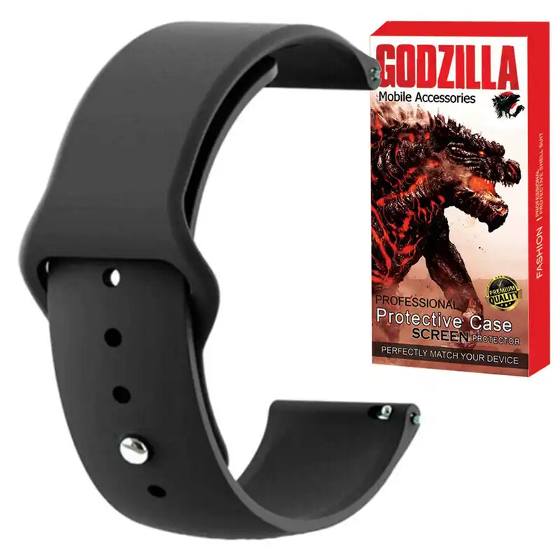 بند گودزیلا مدل G-Silic مناسب برای ساعت هوشمند سامسونگ Galaxy Watch 42mm R810 Tizen