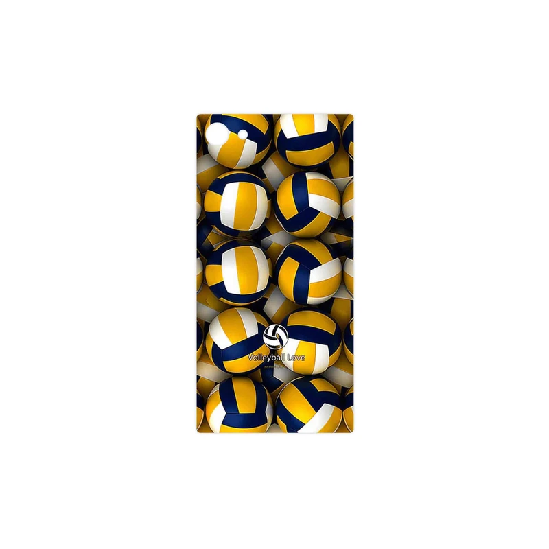 برچسب پوششی ماهوت مدل Volleyball مناسب برای گوشی موبایل سونی Xperia Z5 Compact