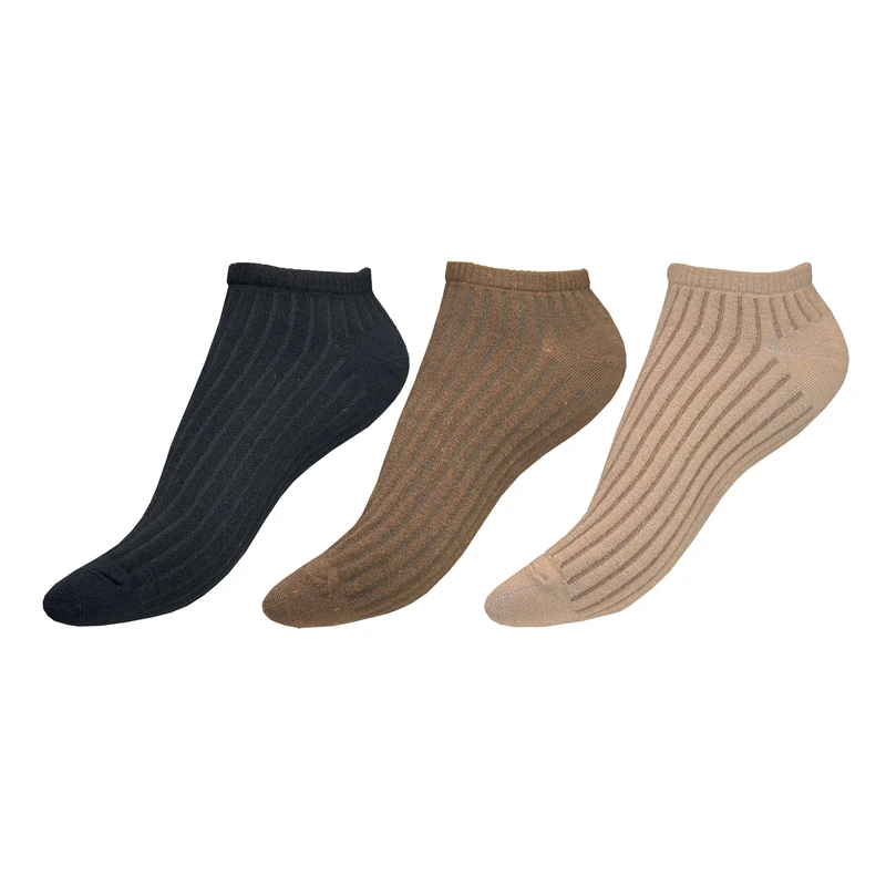 جوراب زنانه طرح کبریتی کد egvg-w2-612 بسته 3 عددی