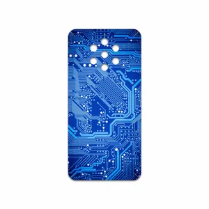 MAHOOT Blue Printed Circuit Board Cover Sticker for Nokia 9 Pureview