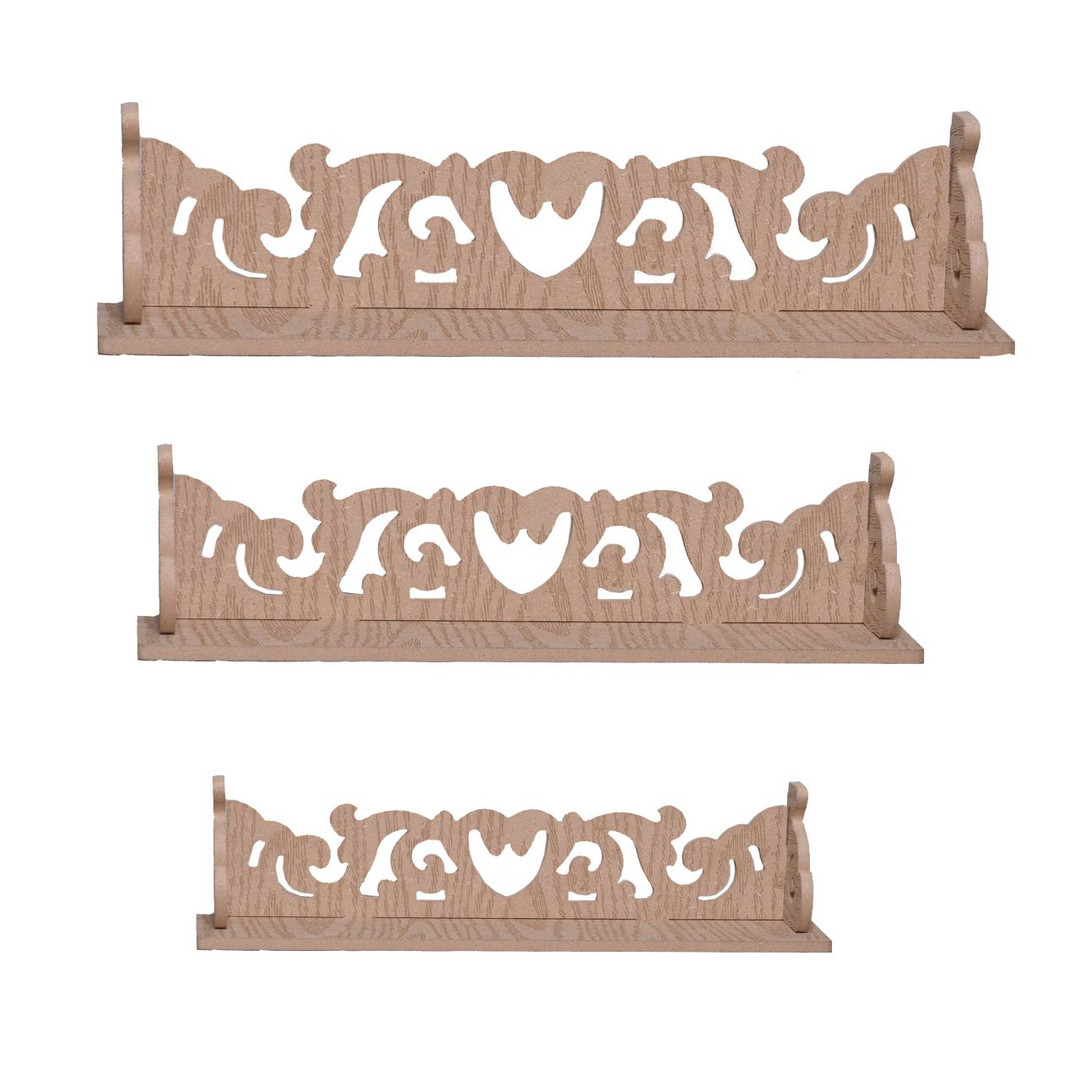 شلف دیواری مدل k300 مجموعه سه عددی