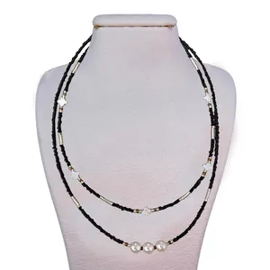 گردنبند دست ساز زنانه مدل مروارید