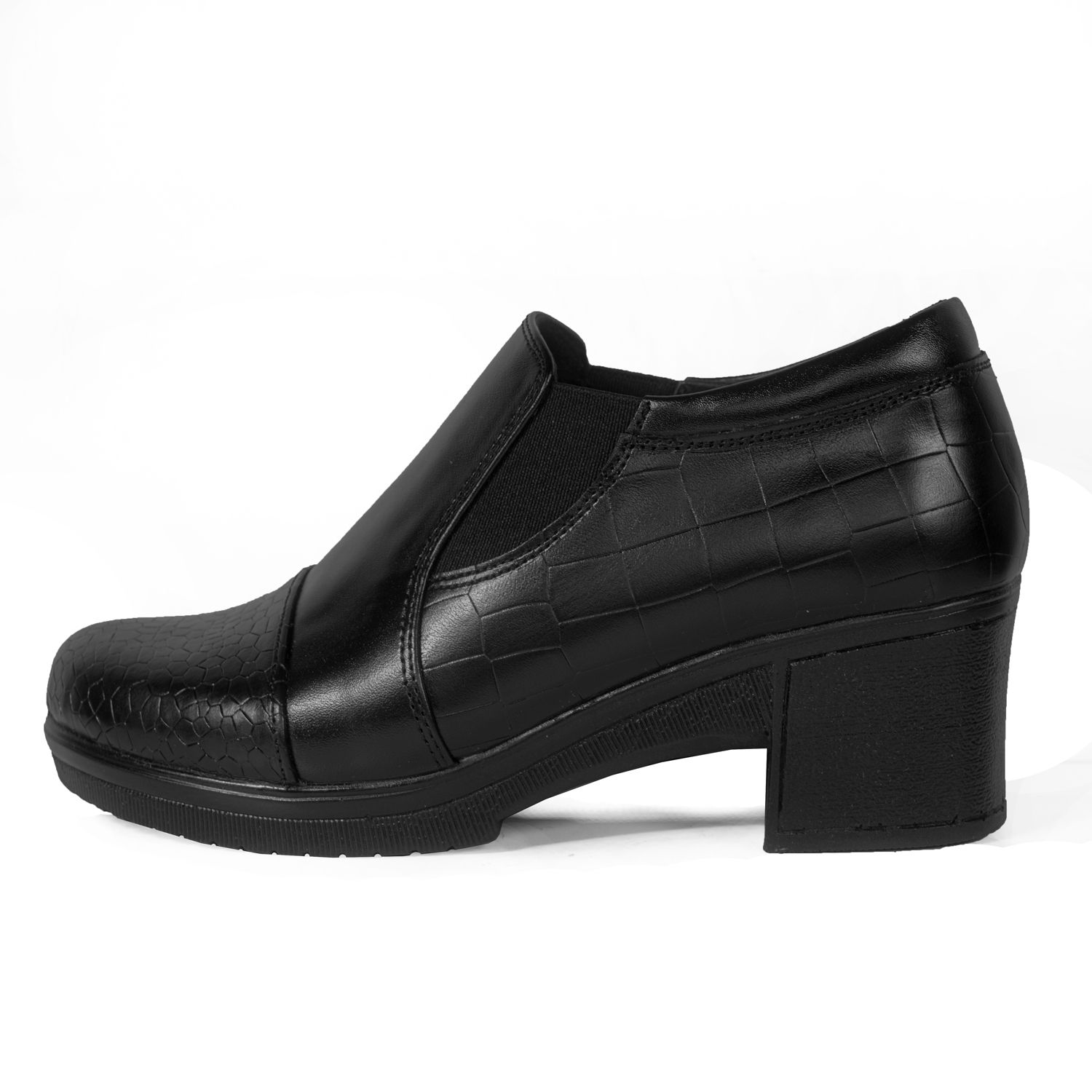 کفش زنانه چرم عطارد مدل چرم طبیعی کد SH104 - - 1