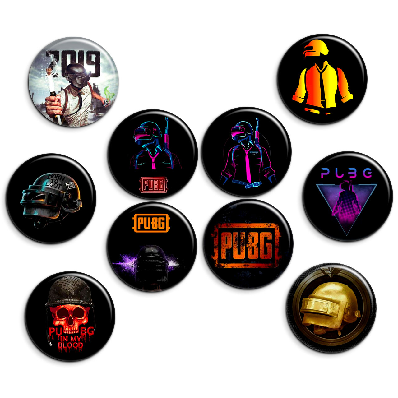 پیکسل پرمانه طرح pubg کد pmg.5626 مجموعه 10 عددی