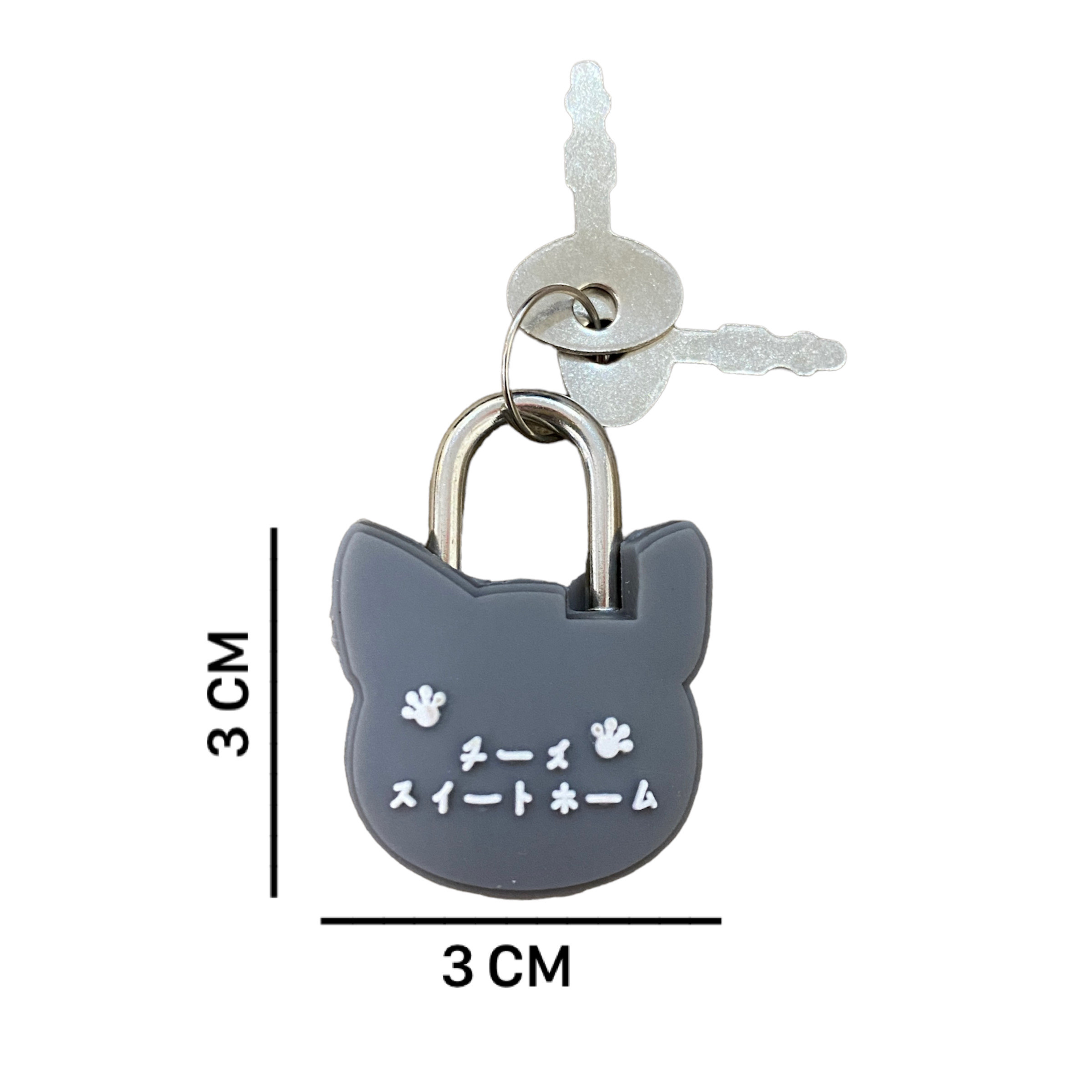 قفل مدل سیلیکونی فانتزی گربه