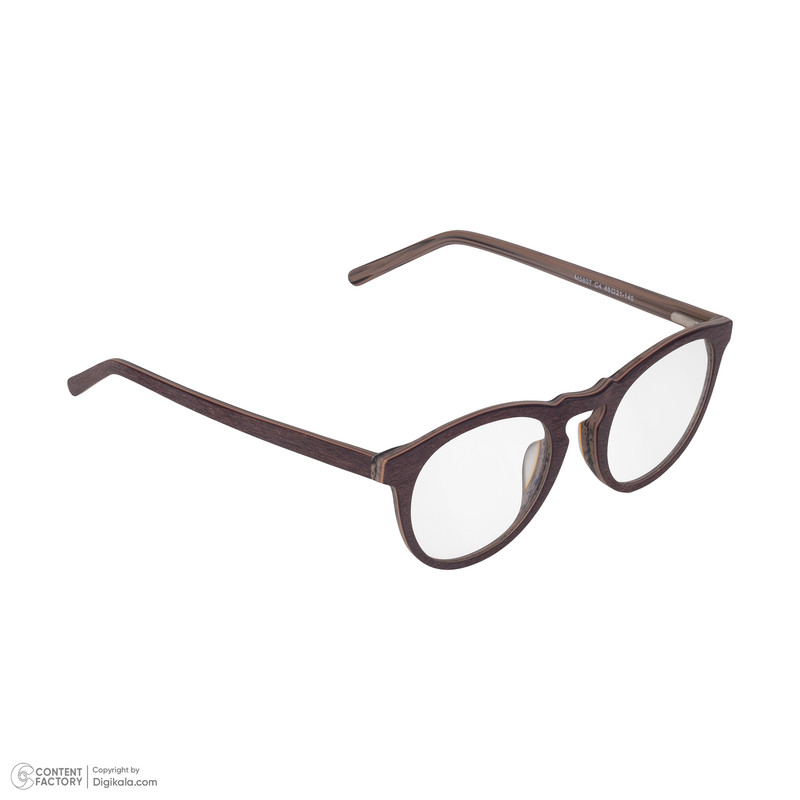 فریم عینک طبی مدل M5807C4 Acetate Wooden pattern