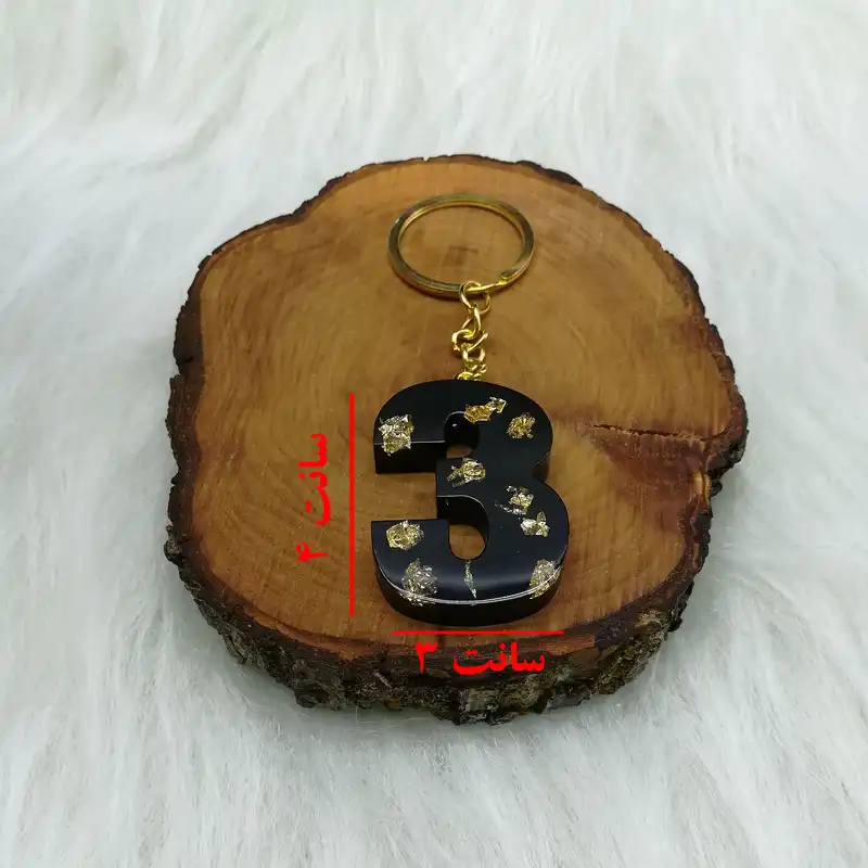 جاکلیدی رزینی مدل عدد 3