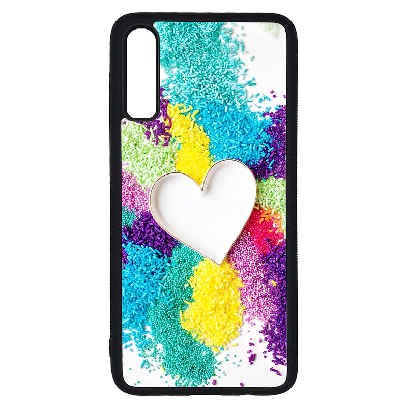 کاور طرح قلبی کد G-149 مناسب برای گوشی موبایل سامسونگ Galaxy A70 / A70s