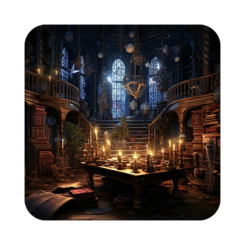 زیر لیوانی کاکتی طرح هری پاتر Harry Potter مدل mp43483