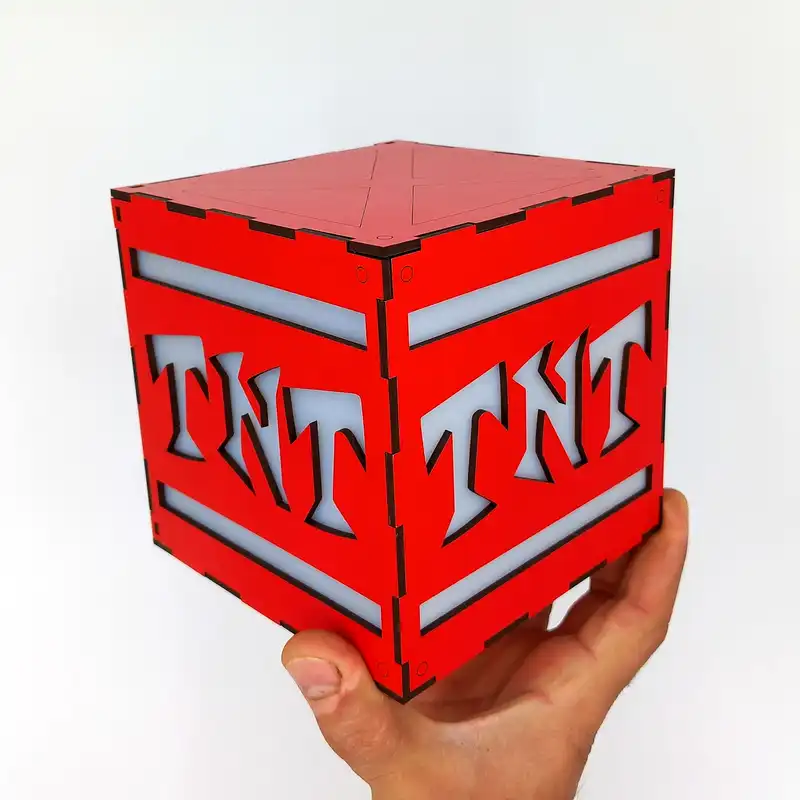 آیکون لایت طرح بازی کراش مدل TNT-NITRO L
