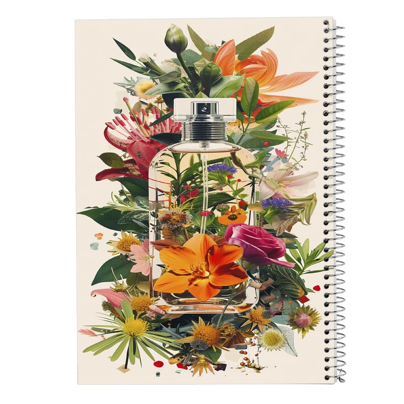 دفتر مشق 100 برگ مدوپد مدل گل کد DF13831