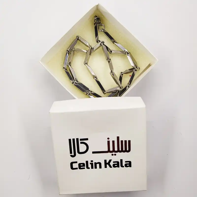 زنجیر مردانه سلین کالا مدل استیل ce-As31