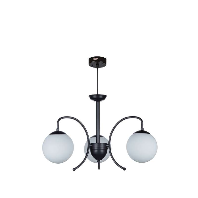  لوستر آویز سه شعله چشمه نور کد A1201/3WT