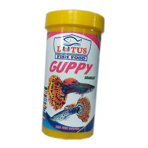 غذای ماهی لوتوس مدل guppy وزن 100 گرم