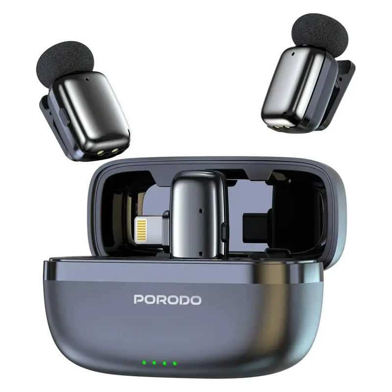 میکروفن یقه ای پرودو مدل lfst189  با درگاه اتصال lightning