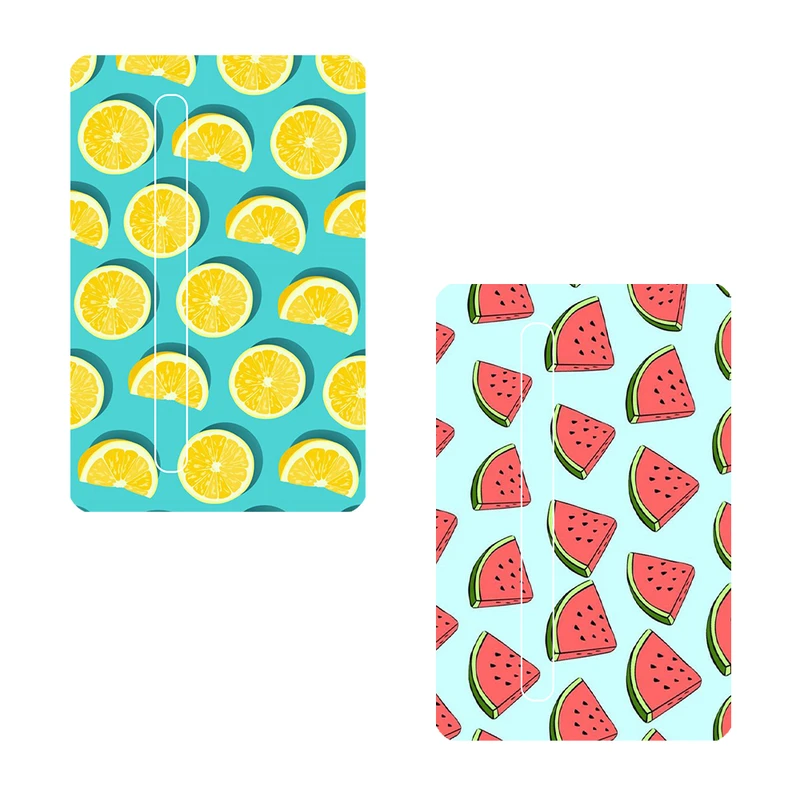 استیکر کارت مدل لیمو و هندوانه کد 005 مجموعه 2 عددی