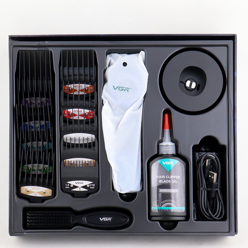 ماشین اصلاح موی سر و صورت شارژی وی جی ار مدل  V-001