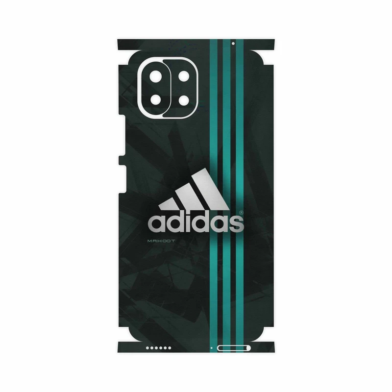 برچسب پوششی ماهوت مدل adidas-Logo-FullSkin مناسب برای گوشی موبایل شیائومی MI 11 LITE