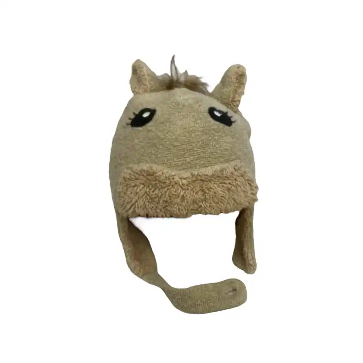 کلاه بچگانه مدل عروسکی کد k66