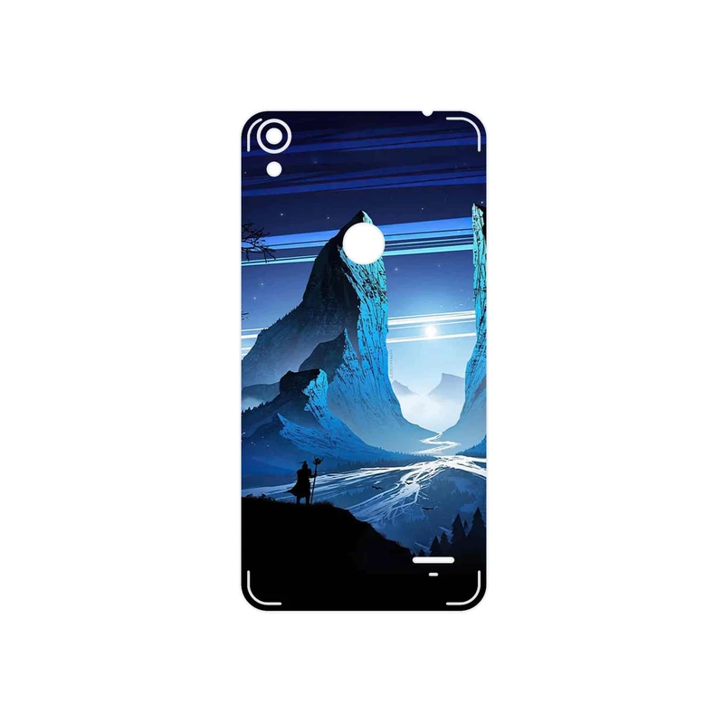 برچسب پوششی ماهوت مدل Blue Mountains Digital Art مناسب برای گوشی موبایل تکنو WX4 Pro