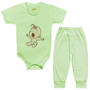 ست بادی و شلوار نوزادی کارانس مدل BSTG-3088