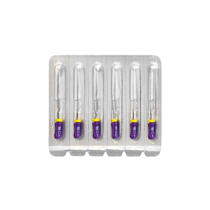 سی فایل دندانپزشکی پروفا مدل 10 25MM بسته 6 عددی
