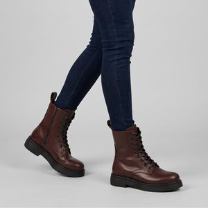 نیم بوت زنانه چرم مشهد مدل J2727-088