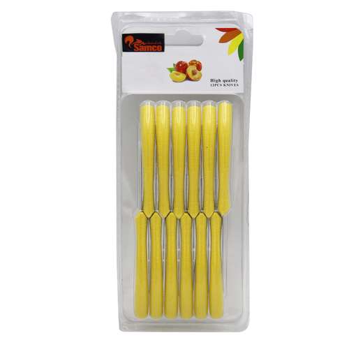چاقو میوه خوری سامکو مدل YPD-Z-012 بسته 12 عددی