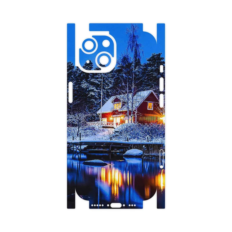 برچسب پوششی ماهوت مدل Winter Season-FullSkin مناسب برای گوشی موبایل اپل iPhone 15