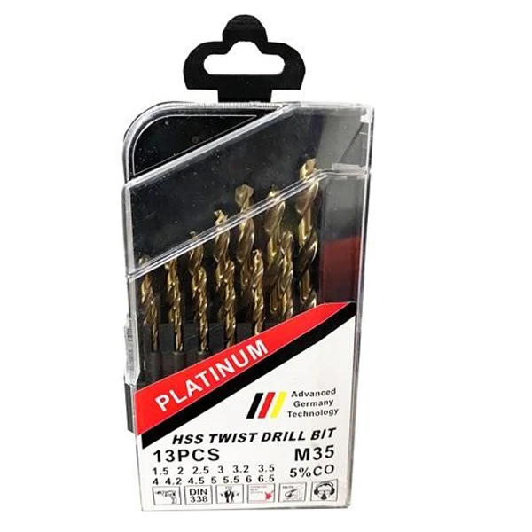 مته آهن کبالت  مدل M35 مجموعه 13 عددی