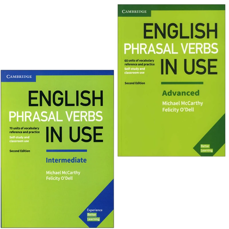 کتاب English Phrasal Verbs In Use اثر Michael McCarthy انتشارات کمبریدج دو جلدی