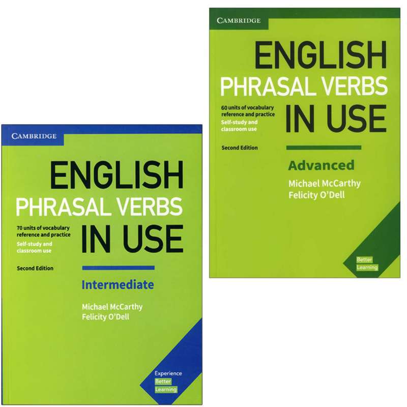 کتاب English Phrasal Verbs In Use اثر Michael McCarthy انتشارات کمبریدج دو جلدی کتاب English Phrasal Verbs In Use اثر Michael McCarthy انتشارات کمبریدج دو جلدی