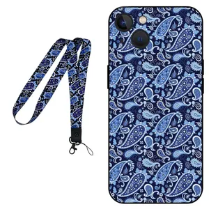 Megafone Paisley 0026 Cover For Apple iPhone 13 mini Mobile Neckband