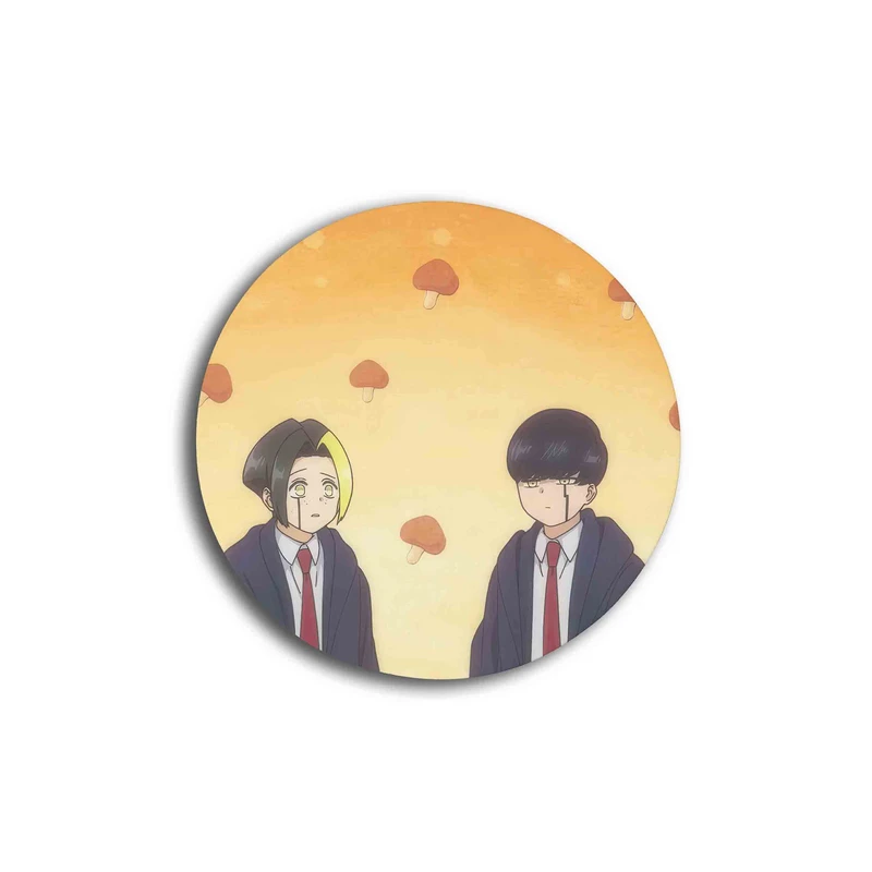 زیر لیوانی مدل انیمه ماشل جادو و عضله کد 184 Mashle Magic Muscles