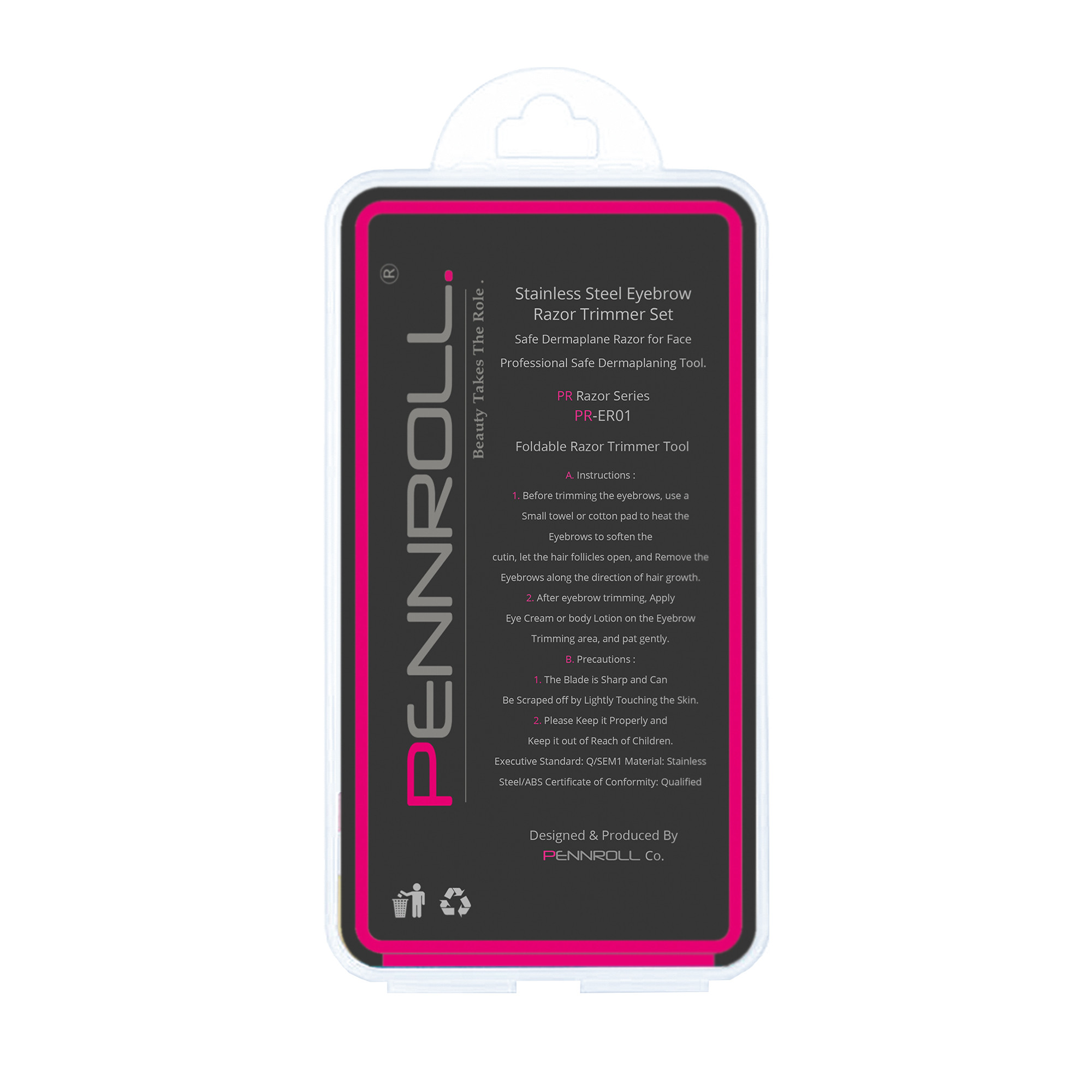 تیغ ابرو پنرول مدل PRCL-ER01 بسته 3 عددی