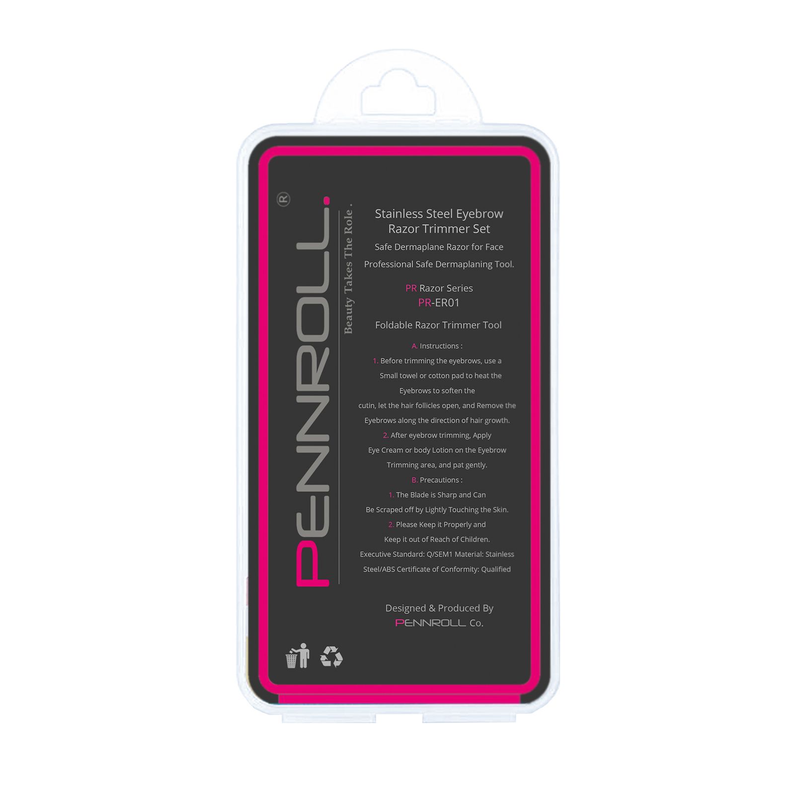 تیغ ابرو پنرول مدل PRCL-ER01 بسته 3 عددی -  - 2