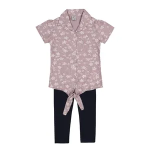 ست شومیز و شلوار دخترانه بانالی مدل بوستان کد ۲۹۶۱