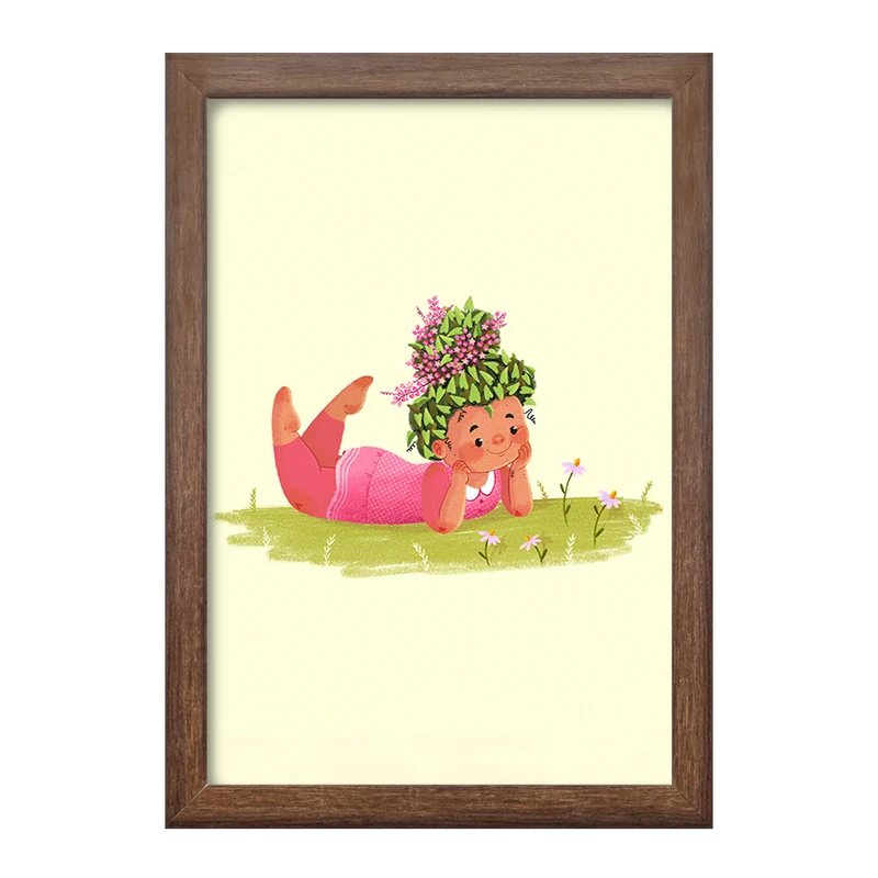 تابلو خندالو طرح دخترانه فانتزی کد 25723