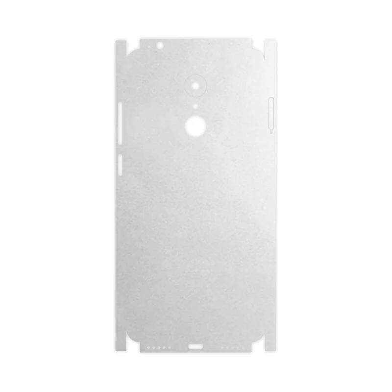 برچسب پوششی ماهوت مدل Metallic-White-FullSkin مناسب برای گوشی موبایل شیائومی REDMI 5