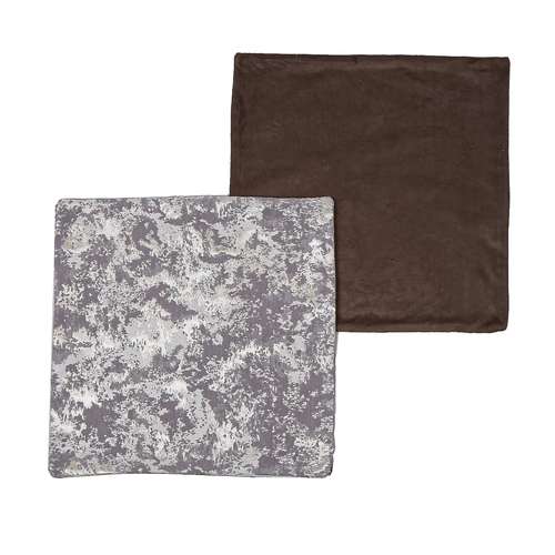 کاور کوسن طرح پتینه ی مخمل بسته 2 عددی