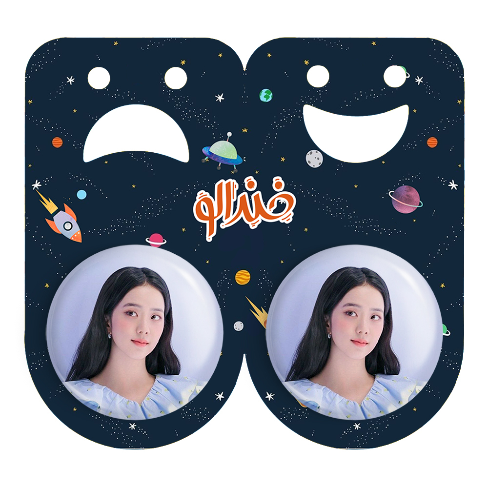 پیکسل خندالو مدل جیسو بلک پینک کد 14145 به همراه مگنت