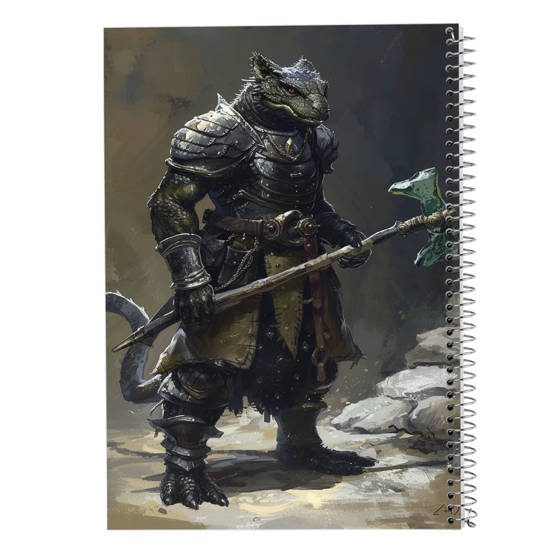 دفتر ژورنال نویسی 50 برگ مدوپد مدل نقطه ای طرح حیوانات جنگجو کد DF14808