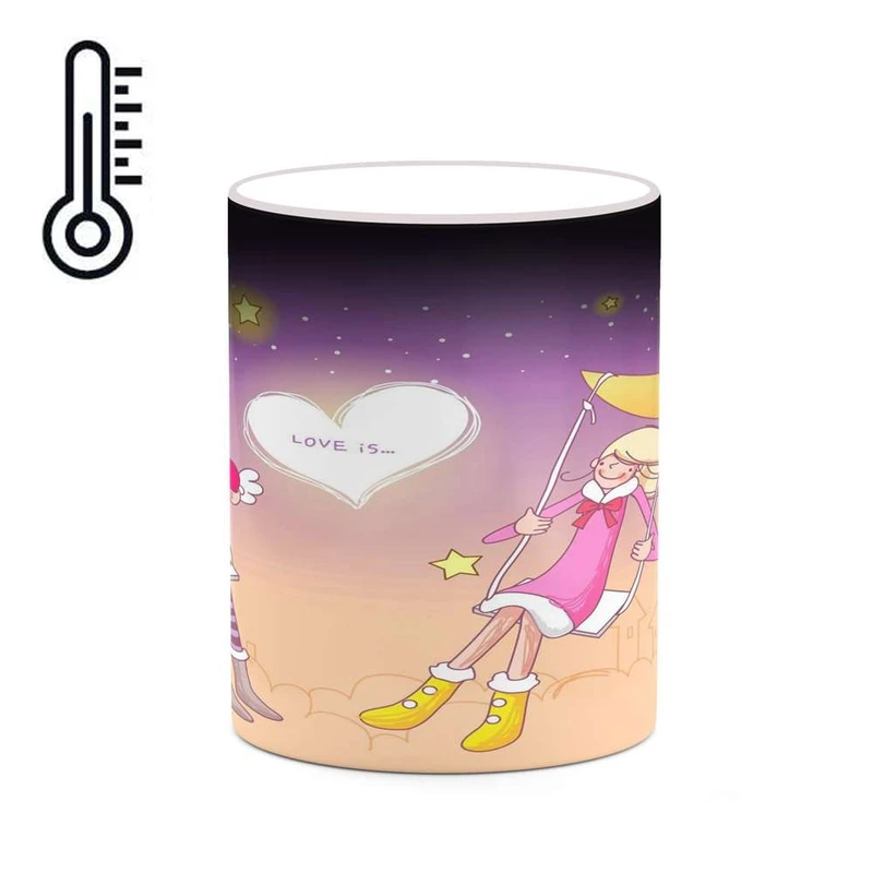 ماگ حرارتی کاکتی مدل عاشقانه کد mgh18401