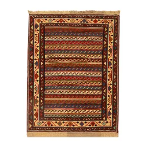 گلیم دستبافت نیم متری مدل ورنی کد 99121190