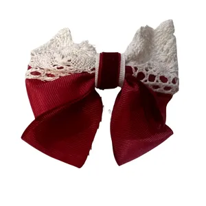 گیره مو دست ساز مدل پاپیونی